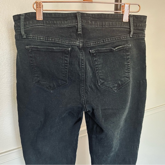 Joe’s Flawless The Finn Ankle Skinny Ripped Black Denim Jeans Women’s 28 - Picture 5 of 10